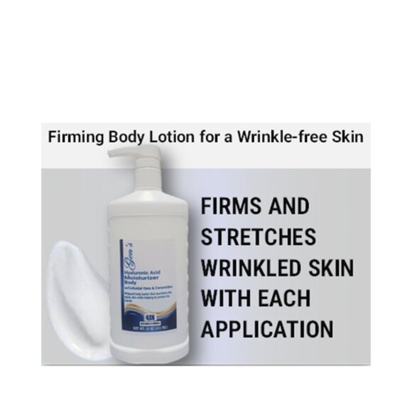 GEN Skin Hyaluronic Acid Body Lotion for Crepey Skin | Caring Skincare, 16 Ounce - Picture 2 of 6